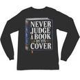 Never Judge a Book By Its Cover Unisex Long Sleeve T-Shirt