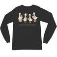 Just A Bookish Goose Goose Book LoverSilly Goose Book Club Unisex Long Sleeve T-Shirt