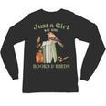 Just a Girl Who Loves Books And Birds Book Reading Bird Love Unisex Long Sleeve T-Shirt Just a Girl Who Loves Books And Birds Book Reading Bird Love Unisex Long Sleeve T-Shirt
