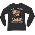 Just A Girl Who Loves Books Book Lover Reading For Women Unisex Long Sleeve T-Shirt