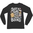 Just a Girl Who Loves Books Bookish Readers Book Lover Girls Unisex Long Sleeve T-Shirt Just a Girl Who Loves Books Bookish Readers Book Lover Girls Unisex Long Sleeve T-Shirt