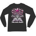 Just a Girl Who Loves Books Reading Book Butterfly Bookworm Unisex Long Sleeve T-Shirt Just a Girl Who Loves Books Reading Book Butterfly Bookworm Unisex Long Sleeve T-Shirt