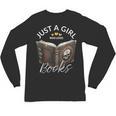 Just A Girl Who Loves Books Witchcraft Spell Book Halloween Unisex Long Sleeve T-Shirt Just A Girl Who Loves Books Witchcraft Spell Book Halloween Unisex Long Sleeve T-Shirt