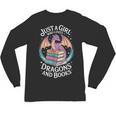 Just A Girl Who Loves Dragons And Books Fantasy Reader Unisex Long Sleeve T-Shirt Just A Girl Who Loves Dragons And Books Fantasy Reader Unisex Long Sleeve T-Shirt
