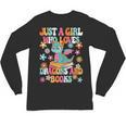 Just A Girl Who Loves Dragons And Books Reading Bookworm Unisex Long Sleeve T-Shirt Just A Girl Who Loves Dragons And Books Reading Bookworm Unisex Long Sleeve T-Shirt