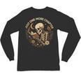 Just One More Chapter Book Lover Bookish Reading Skeleton Unisex Long Sleeve T-Shirt Just One More Chapter Book Lover Bookish Reading Skeleton Unisex Long Sleeve T-Shirt