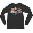 Just One More Chapter Floral Book Reading Teacher Bookworm Unisex Long Sleeve T-Shirt Just One More Chapter Floral Book Reading Teacher Bookworm Unisex Long Sleeve T-Shirt
