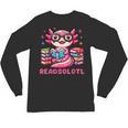 Kawaii Axolotl Readsolotl Book Lover Reading Bookworm Girls Unisex Long Sleeve T-Shirt Kawaii Axolotl Readsolotl Book Lover Reading Bookworm Girls Unisex Long Sleeve T-Shirt