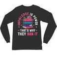 Knowledge Is Power Book Club Librarian Read Banned Books Unisex Long Sleeve T-Shirt