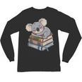 Koala Reading Book Pajama Sleep Unisex Long Sleeve T-Shirt Koala Reading Book Pajama Sleep Unisex Long Sleeve T-Shirt