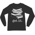 Let's Get Lit Books Unisex Long Sleeve T-Shirt