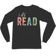 Let's Read Book Nerd Reading Book Lover Librarian Teacher Unisex Long Sleeve T-Shirt