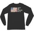 Liberty And Literature For All Reading USA Book Lover Unisex Long Sleeve T-Shirt