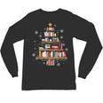 Library Books Christmas Tree Teacher Xmas Snowflake Unisex Long Sleeve T-Shirt Library Books Christmas Tree Teacher Xmas Snowflake Unisex Long Sleeve T-Shirt