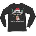 Most Likely To Read A Book On Christmas Love Reading Books Unisex Long Sleeve T-Shirt Most Likely To Read A Book On Christmas Love Reading Books Unisex Long Sleeve T-Shirt
