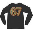 Literary 67 Bookshelf Six Seven Reading Meme Unisex Long Sleeve T-Shirt