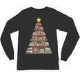 Literary Book Tree Bookish Shelf Art For Avid Readers Unisex Long Sleeve T-Shirt
