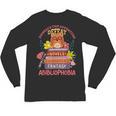 Literature Abibliophobia Book Reader Unisex Long Sleeve T-Shirt