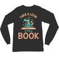 Take a Look It's In a Book Reading Teacher Book Lover Unisex Long Sleeve T-Shirt