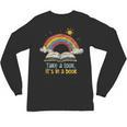 Take a Look It's In a Book Vintage Reading Teacher Rainbow Unisex Long Sleeve T-Shirt Take a Look It's In a Book Vintage Reading Teacher Rainbow Unisex Long Sleeve T-Shirt