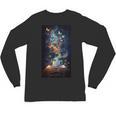 Magical Book Floral Coffee Books Nature Fantasy Unisex Long Sleeve T-Shirt