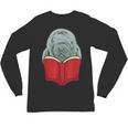 Manatee Reading Books Sea Animal Manatee Unisex Long Sleeve T-Shirt Manatee Reading Books Sea Animal Manatee Unisex Long Sleeve T-Shirt