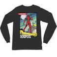 Marvel Comics Deadpool Vintage Book Art Unisex Long Sleeve T-Shirt