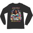 Melanin Book Month Honoring Past Inspiring Pride Unisex Long Sleeve T-Shirt