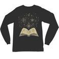 Mystic Astral Lunar Celestial Witch Spell Book Unisex Long Sleeve T-Shirt