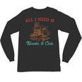 All I Need Is Books & Cats Cozy Unisex Long Sleeve T-Shirt All I Need Is Books & Cats Cozy Unisex Long Sleeve T-Shirt