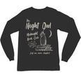 Night Owl Book Club Bookish Book Lover Tee Unisex Long Sleeve T-Shirt