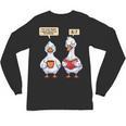 How Many Nights Reading Goose Book Lover Reader Unisex Long Sleeve T-Shirt How Many Nights Reading Goose Book Lover Reader Unisex Long Sleeve T-Shirt