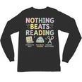 Nothing Beats Reading Book Librarian Across America Kids Unisex Long Sleeve T-Shirt