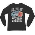 Nothing Beats Reading Rock Paper Scissors Book Lover Unisex Long Sleeve T-Shirt Nothing Beats Reading Rock Paper Scissors Book Lover Unisex Long Sleeve T-Shirt