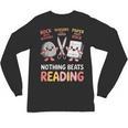 Nothing Goes Beyond Reading Rock Paper Scissors Book Unisex Long Sleeve T-Shirt