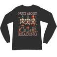 Nuts About Reading Nutcracker Reading Book Lover Christmas Unisex Long Sleeve T-Shirt