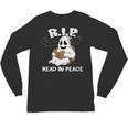 October Reading And Library Awareness Books And Boos Unisex Long Sleeve T-Shirt