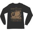 Odisea Soulz Iliad Odyssey Homer Ancient Greek History Book Odyssey Small Unisex Long Sleeve T-Shirt