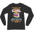 Once Upon A Time There Was A Girl Who Loves Books And Cats Unisex Long Sleeve T-Shirt Once Upon A Time There Was A Girl Who Loves Books And Cats Unisex Long Sleeve T-Shirt