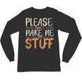 Please Don't Make Me Do Stuff Introvert Teen Lazy Gag Unisex Long Sleeve T-Shirt Please Don't Make Me Do Stuff Introvert Teen Lazy Gag Unisex Long Sleeve T-Shirt