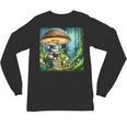 Rabbit Reading Book Under Large Mushroom Easter Bandana Unisex Long Sleeve T-Shirt Rabbit Reading Book Under Large Mushroom Easter Bandana Unisex Long Sleeve T-Shirt
