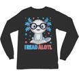 I Read Alotl Cute Axolotl Reading Book Lover Unisex Long Sleeve T-Shirt