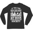 If You Can Read This For Book Lovers Reading Unisex Long Sleeve T-Shirt