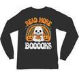 Read More Books Booooks Ghost Pumpkin Cute Teacher Halloween Unisex Long Sleeve T-Shirt