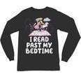 I Read Past My Bedtime Reading Unicorn Book Lover Unisex Long Sleeve T-Shirt I Read Past My Bedtime Reading Unicorn Book Lover Unisex Long Sleeve T-Shirt