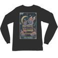 The Reader Tarot Card Book Dragon Romantasy Fantasy Bookish Unisex Long Sleeve T-Shirt