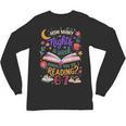 Reading 6 7 Meme Six Seven Cozy Book Lover Teacher Unisex Long Sleeve T-Shirt