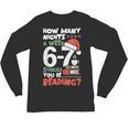 Reading 67 Meme English Teacher Christmas Book Lover Unisex Long Sleeve T-Shirt