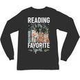 Reading Is My Favorite Sport Bookworm Unisex Long Sleeve T-Shirt