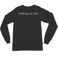 Reading Is Hot Book Lover Literary Humor Bookworm Unisex Long Sleeve T-Shirt Reading Is Hot Book Lover Literary Humor Bookworm Unisex Long Sleeve T-Shirt